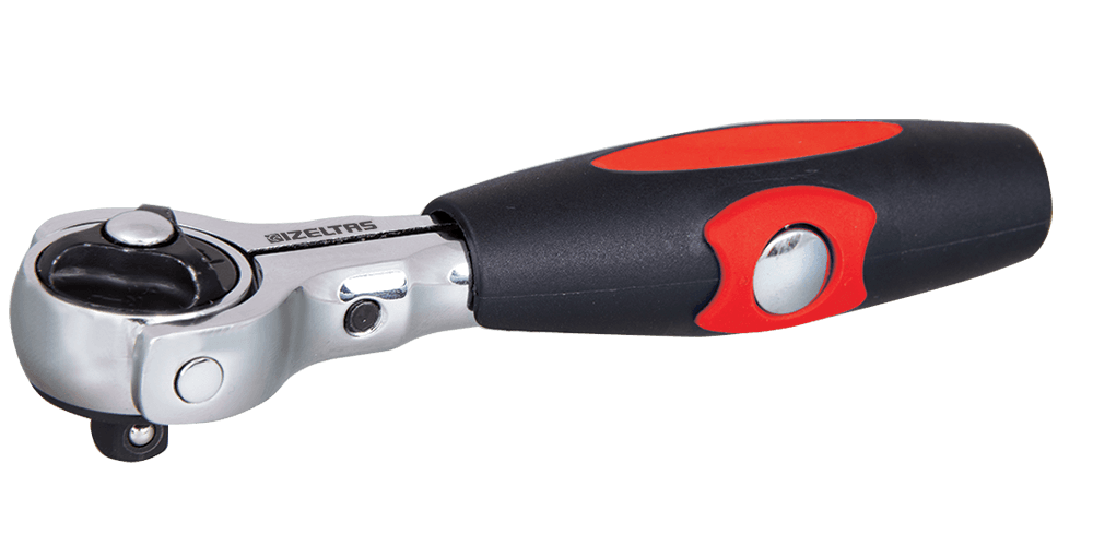 İzeltaş 1/4” Swivel Head, T Handle Ratchet (72 Teeth)