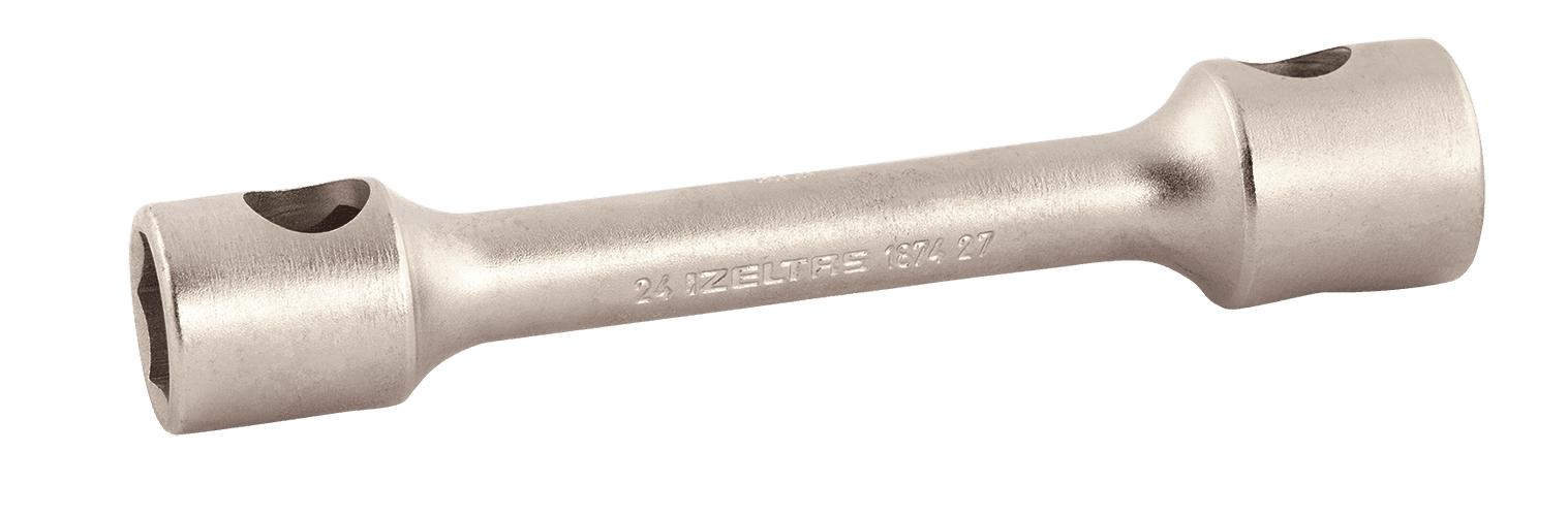 İzeltaş Double Ended Rim Wrench (short) 22×24 mm