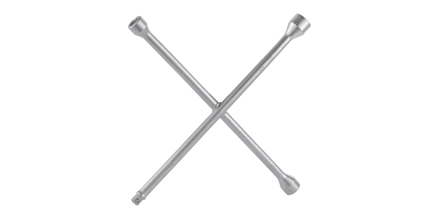 İzeltaş 1/2″ Cross Rim Wrench (with 1/2” adapter)