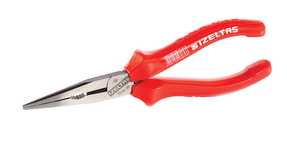 İzeltaş Nose Pliers, Flat (Opak) 140 mm