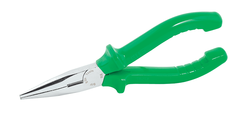 Elta Long Nose Pliers (Flat) 160 mm