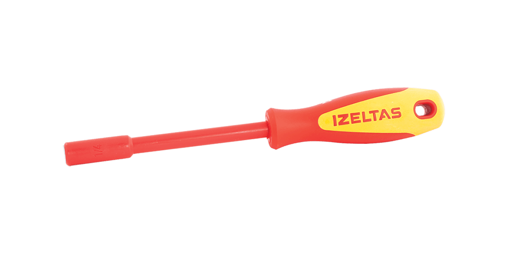 İzeltaş 1000V Süngüsü İzoleli Manyetik Bits Tutucu Tornavida