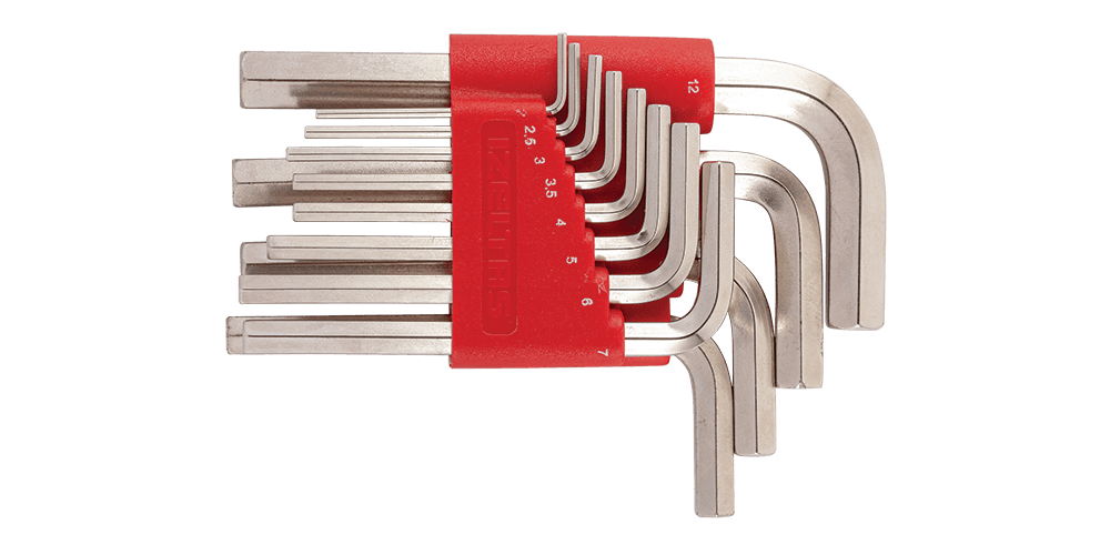 İzeltaş Hex Key Wrench Set (mm) 10 Pcs