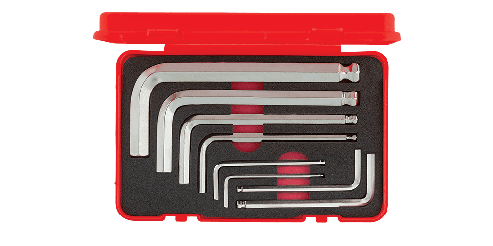 İzeltaş Hex Key Wrench Ballpoint Set (8 Pcs, mm)