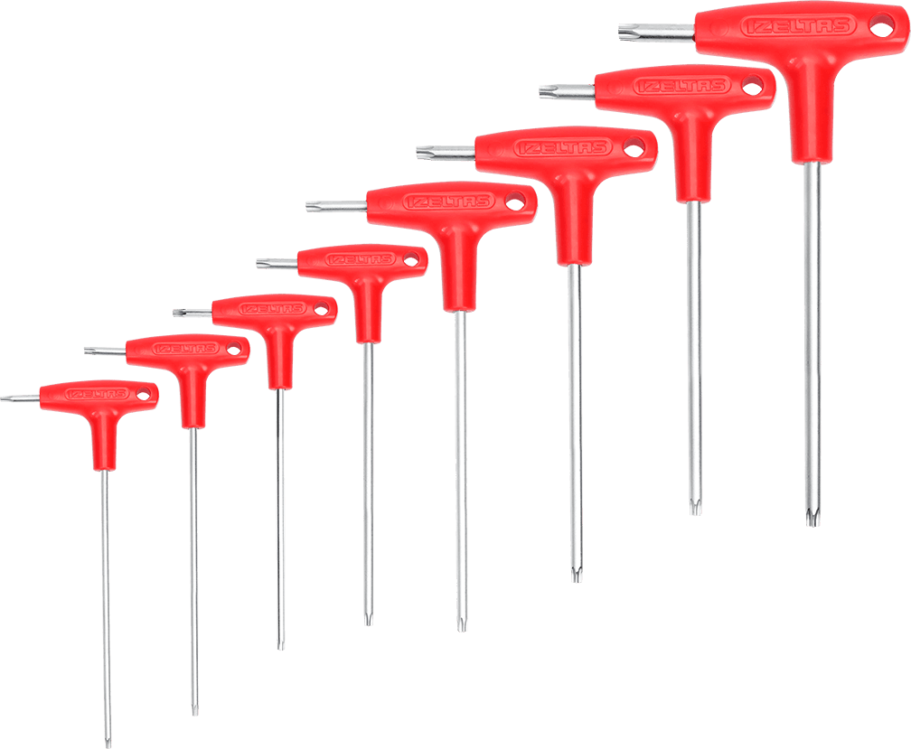İzeltaş T Handle Torx Key Wrench Set