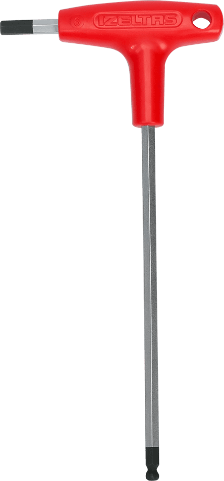 İzeltaş Hex Key Wrench T-Handle Ballpoint 10 mm