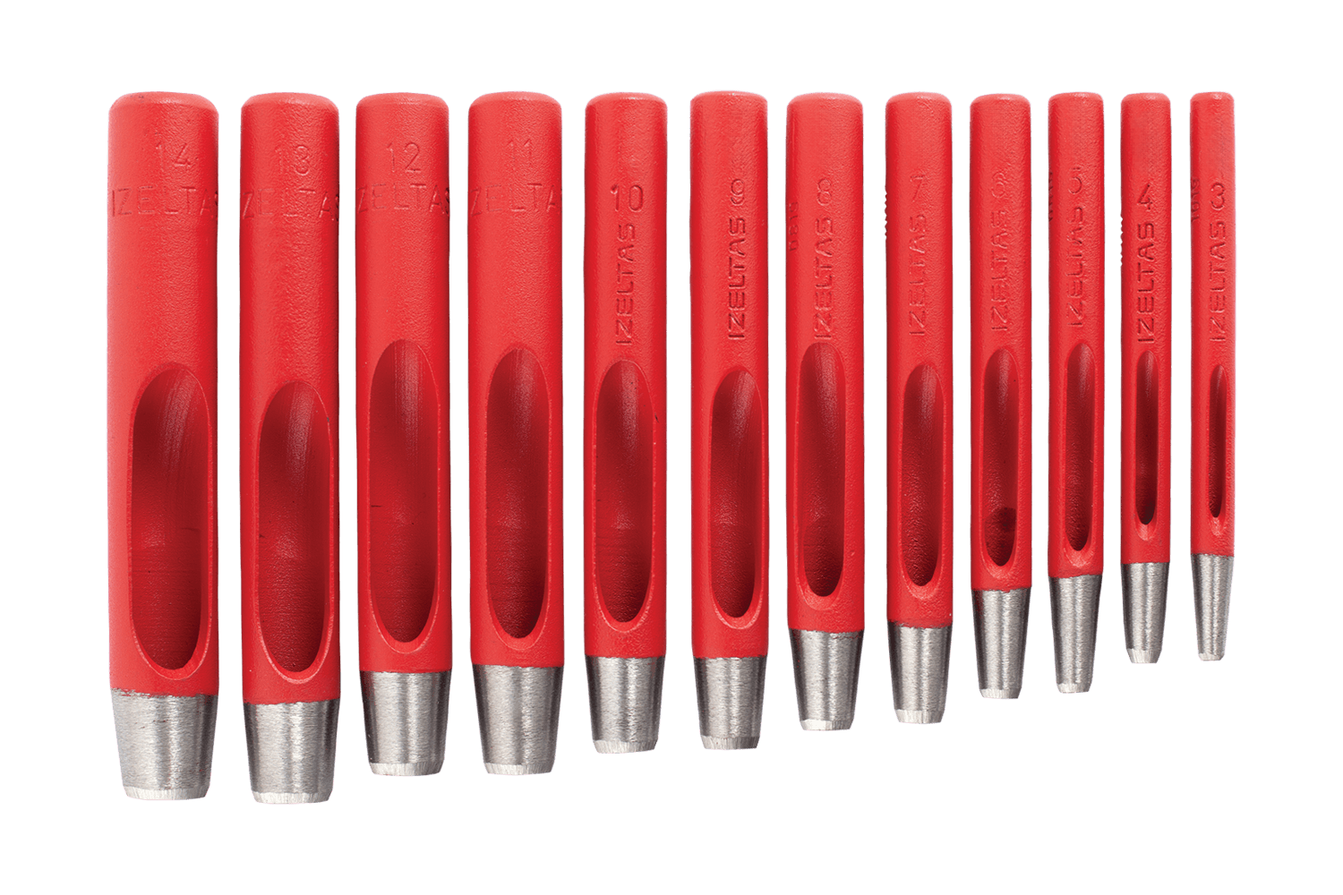 İzeltaş Belt Punch Set 10 Pcs