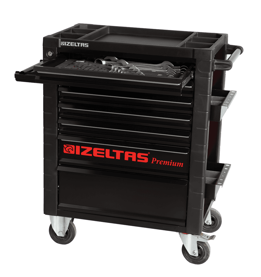 İzeltaş Premium Series Workshop Trolley (5-7 Drawers) 5 Drawers