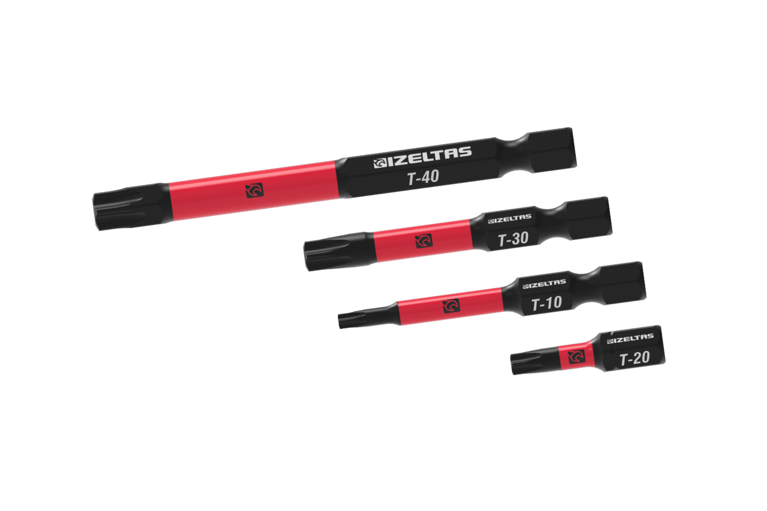 İzeltaş Darbeli Torx® Bits Uçlar T10 25 mm
