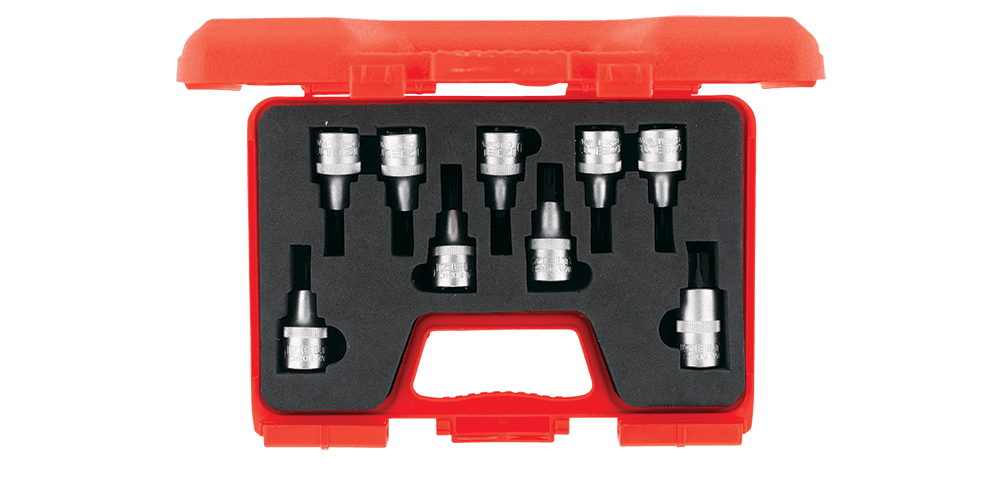 İzeltaş 1/2″ Torx® Bits Socket Wrench Set (9 Pcs)