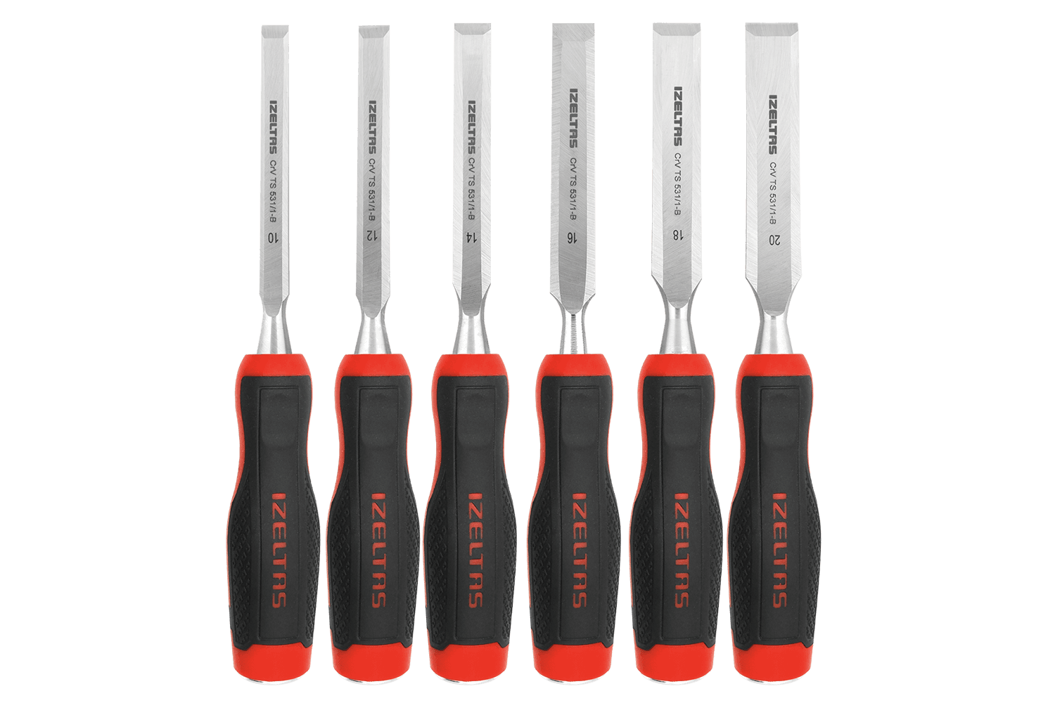 İzeltaş Wood Chisel Set (6 Pcs)