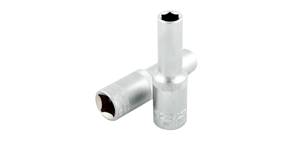 İzeltaş 1/2” Deep Socket Wrench 6 Point 10 mm