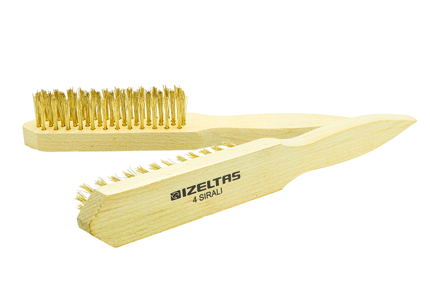 İzeltaş Hand Brush (Wooden Handle) 3 Rows