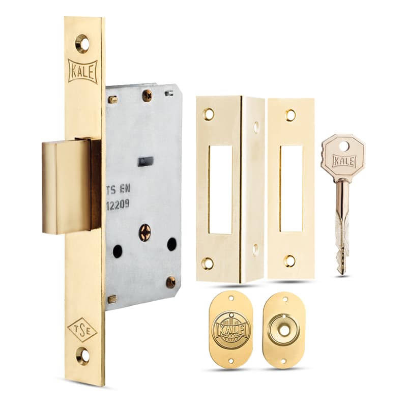 Kale Prazis Cylinder Security Mortise Lock Wooden and Metal Doors 157 F