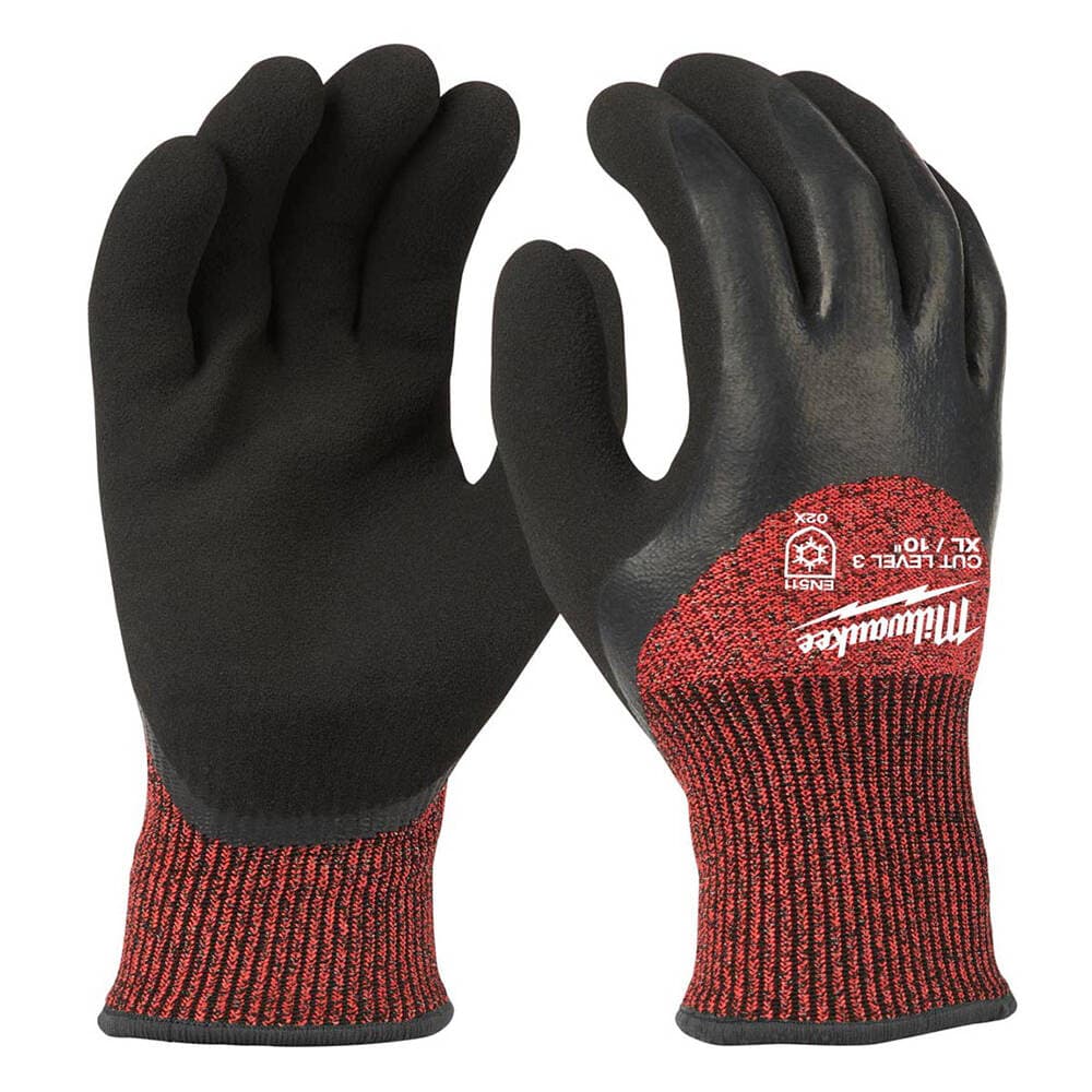 Milwaukee 3. Derece Kesik Korumalı Kışlık Nitril Eldiven XL Beden