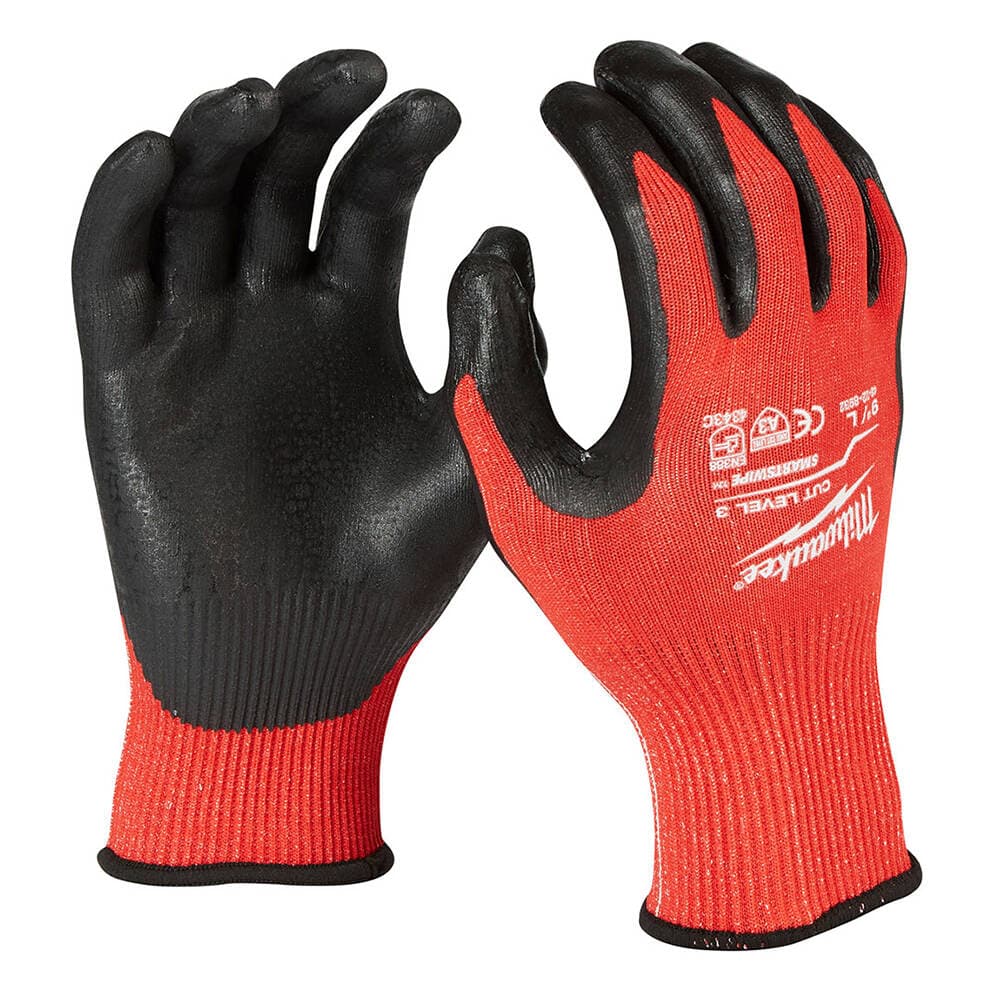 Milwaukee 3. Derece Kesik Korumalı Nitril Eldiven XL Beden
