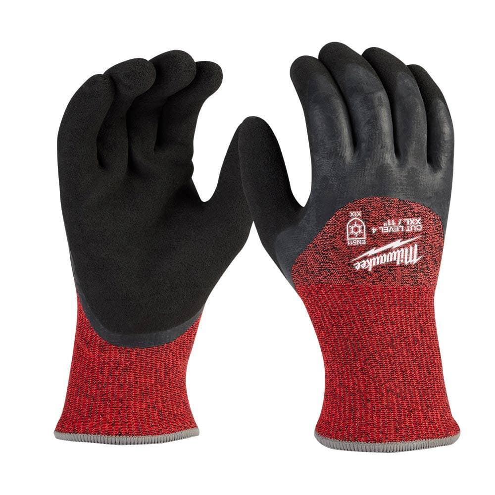 Milwaukee 4. Derece Kesik Korumalı Kışlık Nitril Eldiven - 7/S