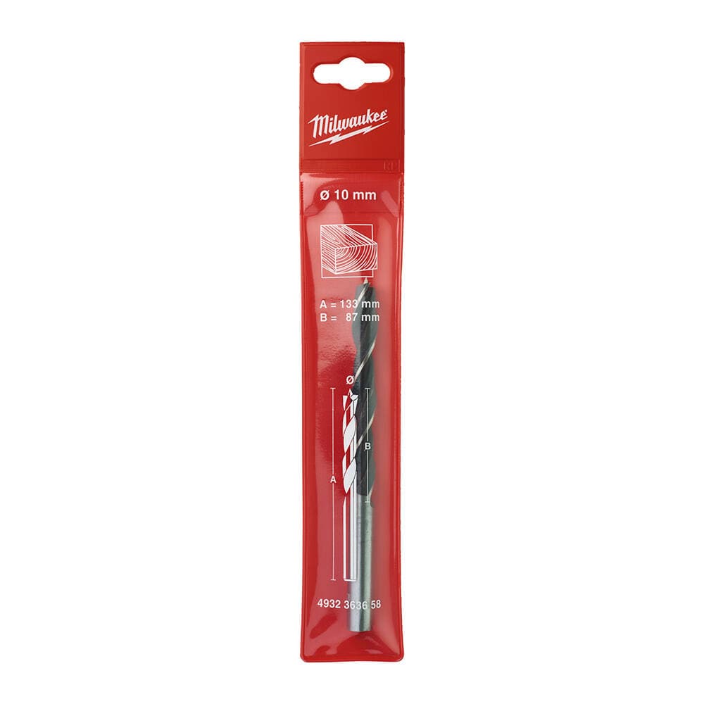 Milwaukee 10.0x133 mm Klasik Seri Ahşap Matkap Ucu