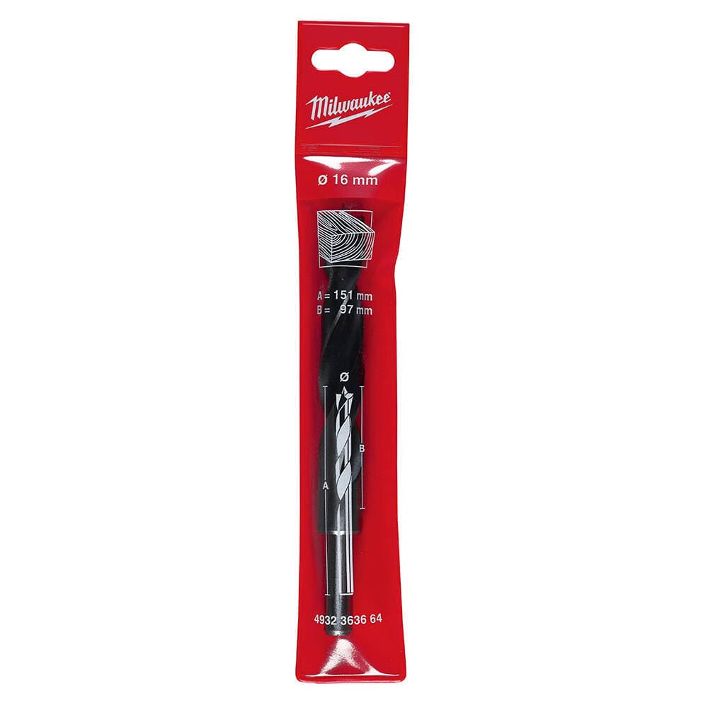 Milwaukee 16.0x151 mm Klasik Seri Ahşap Matkap Ucu