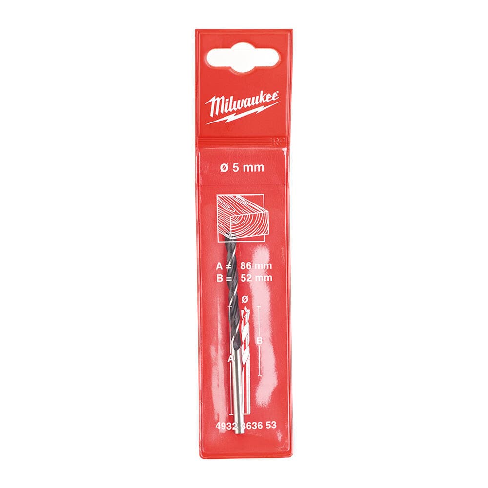Milwaukee 5.0x86 mm Klasik Seri Ahşap Matkap Ucu