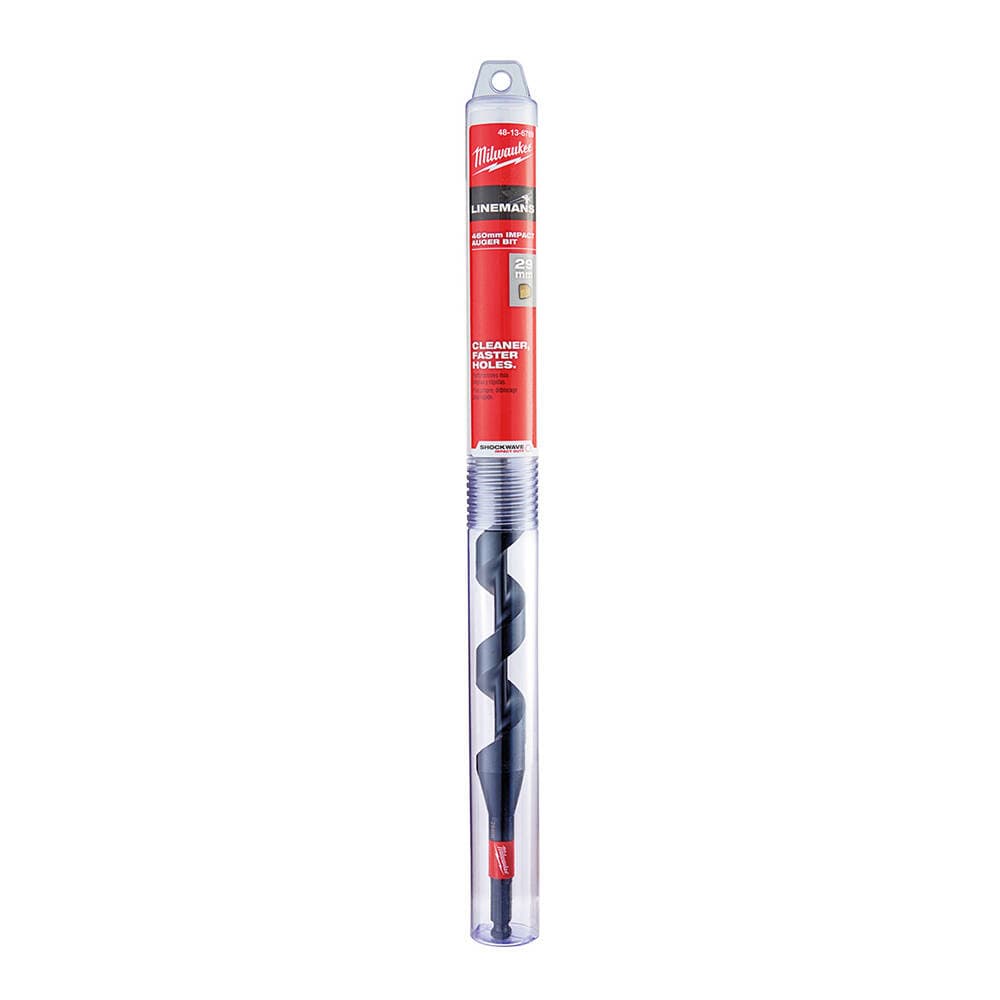 Milwaukee 29 mm x 460 mm Yılan Seri Darbeli Ahşap Matkap Ucu