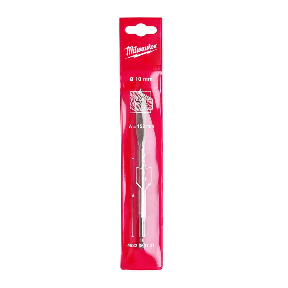 Milwaukee 10x160 mm Yaprak Seri Ahşap Matkap Ucu
