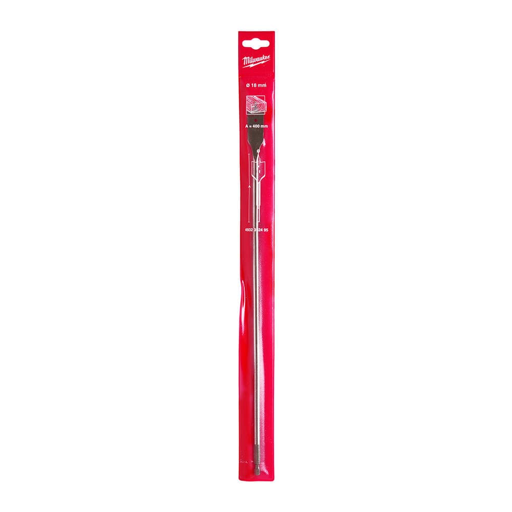 Milwaukee 18x400 mm Yaprak Seri Ahşap Matkap Ucu