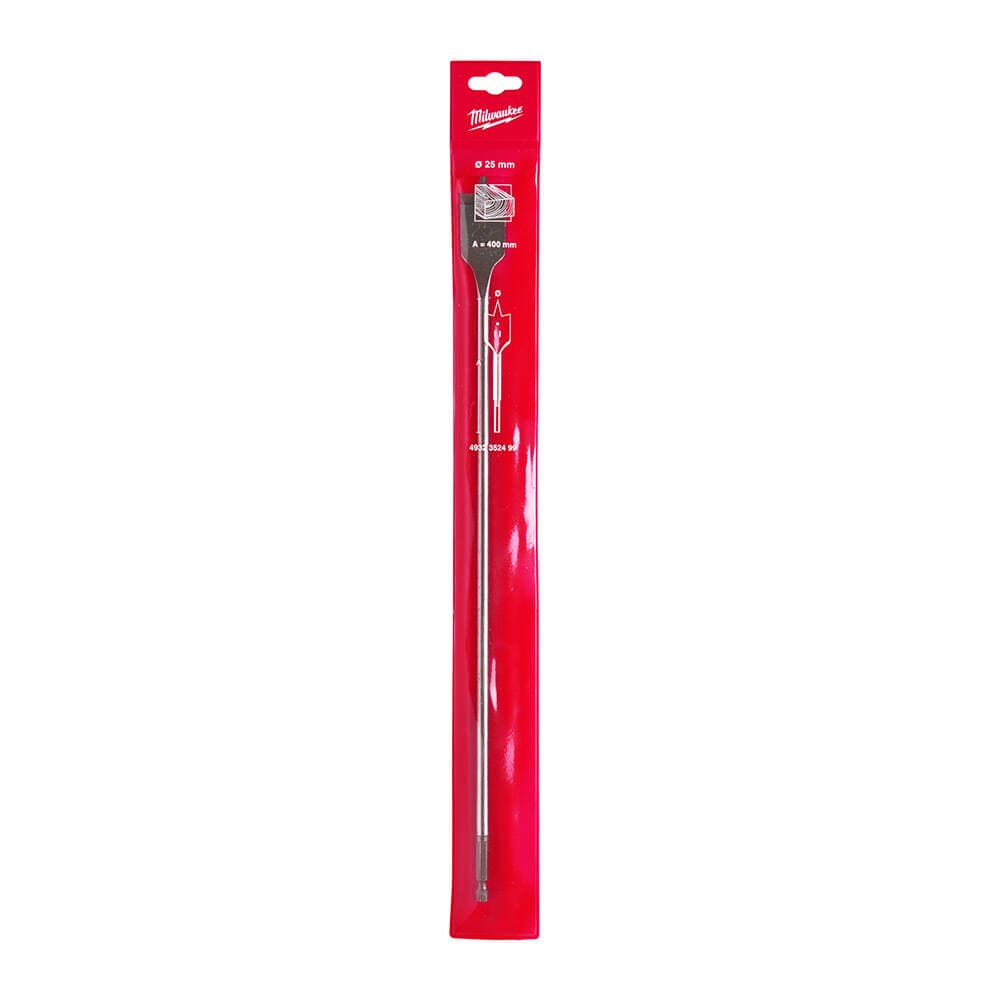 Milwaukee 25x400 mm Yaprak Seri Ahşap Matkap Ucu