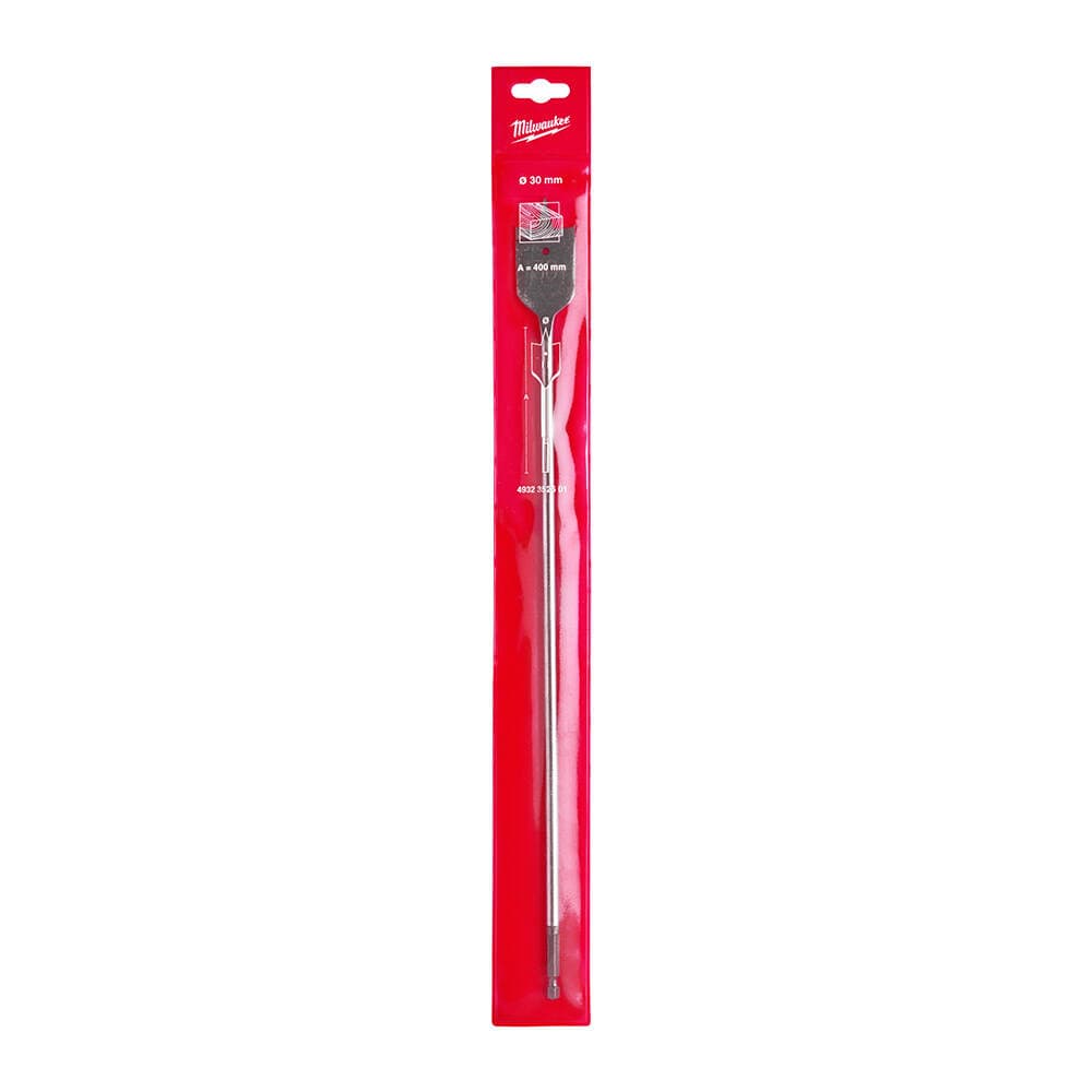 Milwaukee 30x400 mm Yaprak Seri Ahşap Matkap Ucu