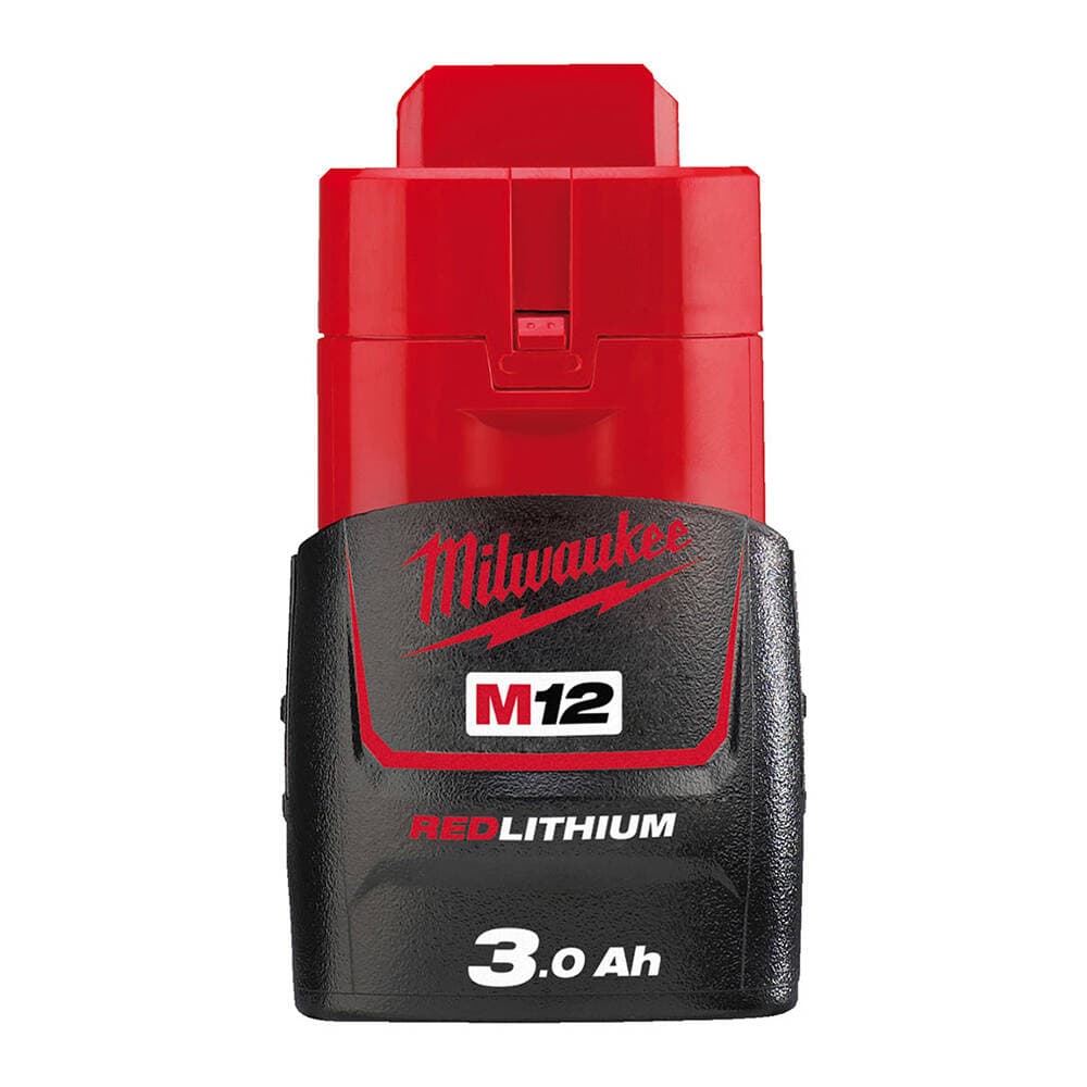 Milwaukee M12B3 12V 3.0 Ah Redlithium-Ion Akü