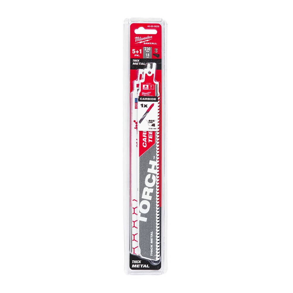 Milwaukee 230 mm 5 Adet Bi Metal +TCT Karbür Metal - 6'lı