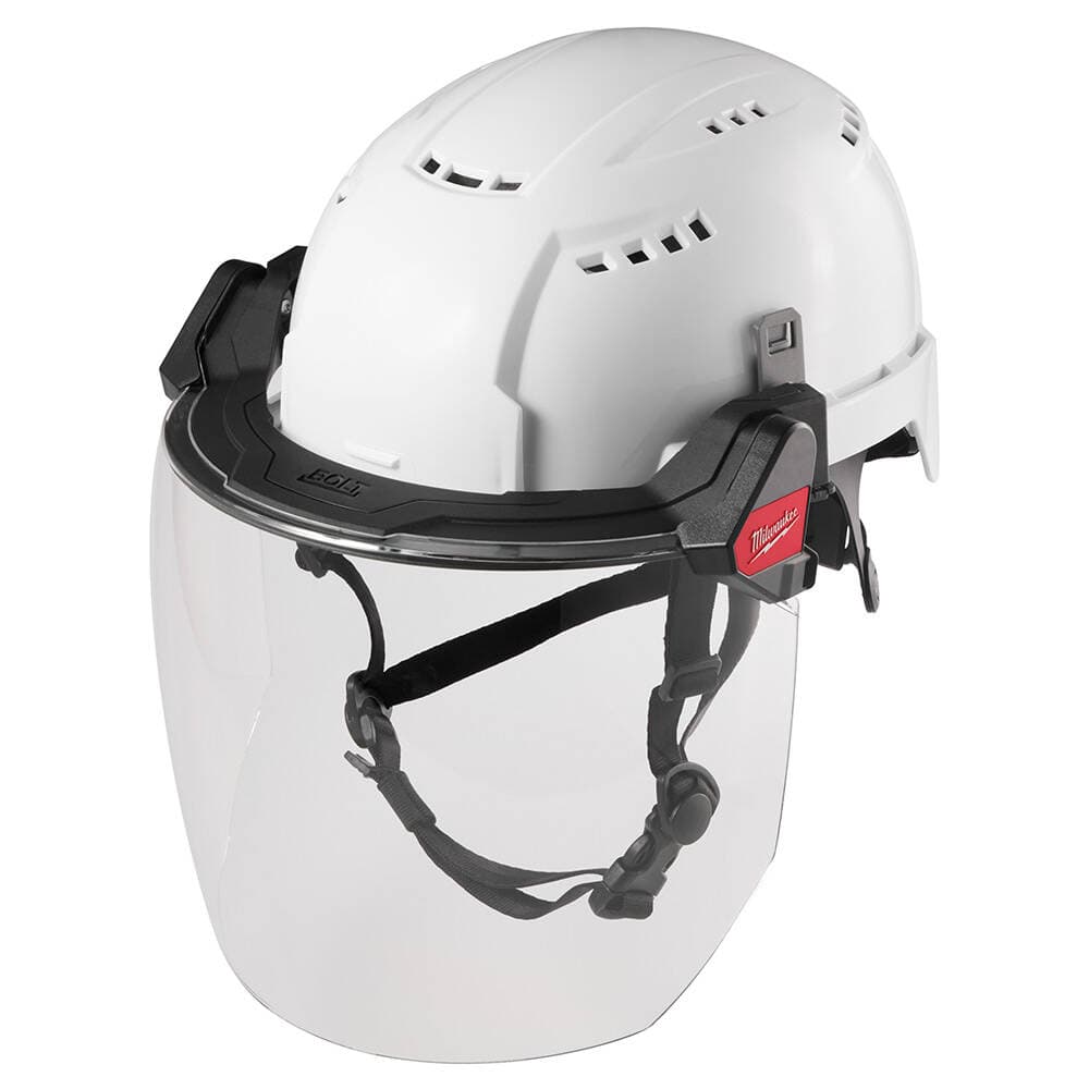 Milwaukee Bolt Kask Uyumlu Şeffaf Tam Yüz Koruyucu (4932479938)