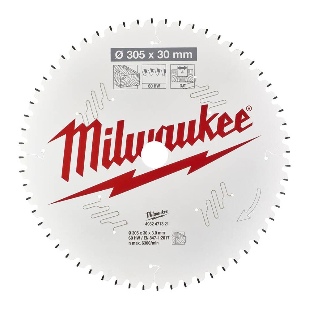 Milwaukee 305x30x3.0x60 ATBN Daire Testere - Ahşap