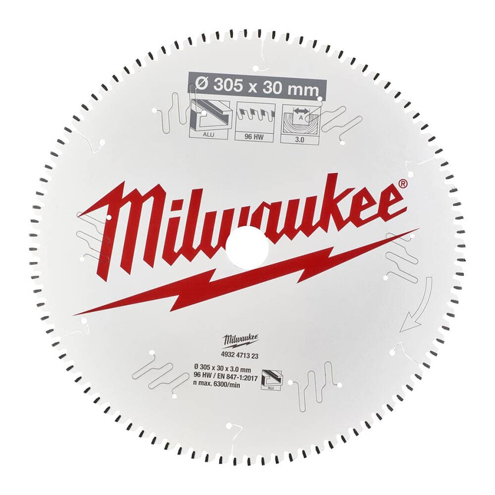 Milwaukee 305x30x3.0x96 TFN Daire Testere - Alüminyum