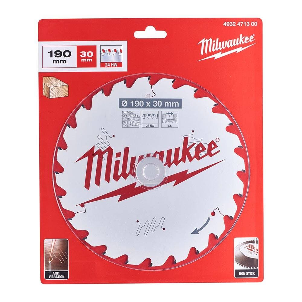 Milwaukee CSB PW 190x30x1,6 x 24 Diş Daire Testere M18 BLCS66 Uyumlu