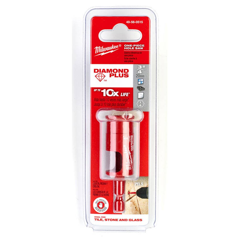 Milwaukee 20 mm 1/4" Elmas Bits Uç