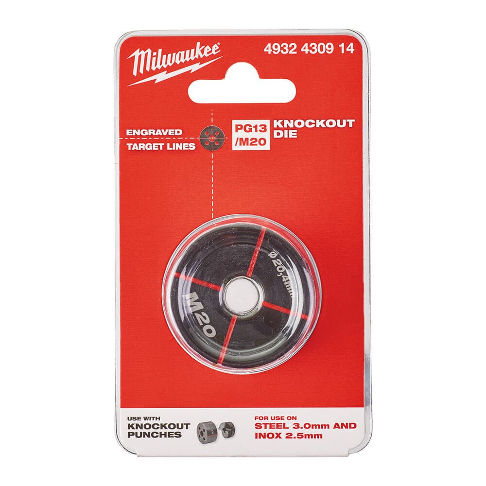 Milwaukee 20.4 mm Hydraulic Punch Die