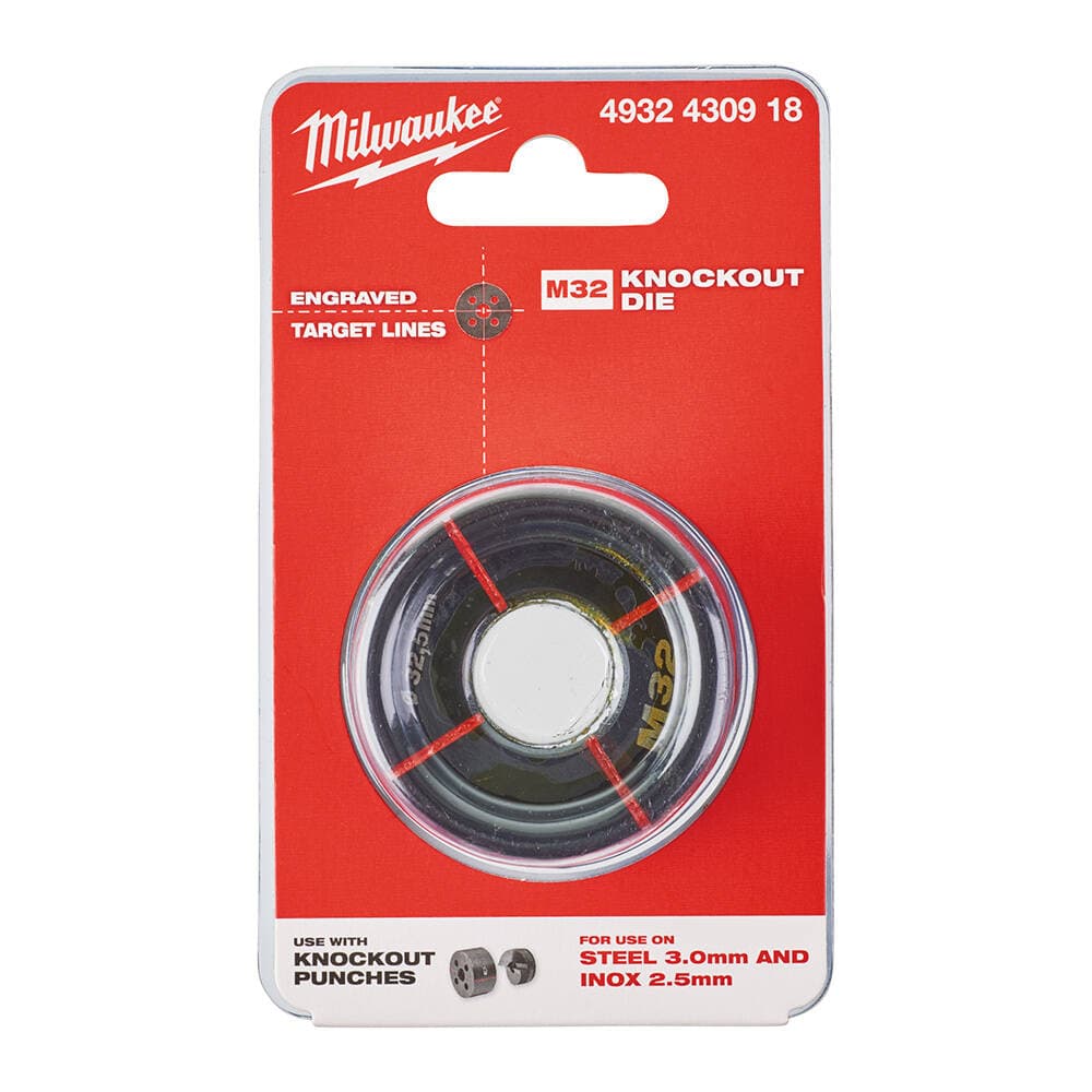 Milwaukee 32.5 mm Hydraulic Punch Die