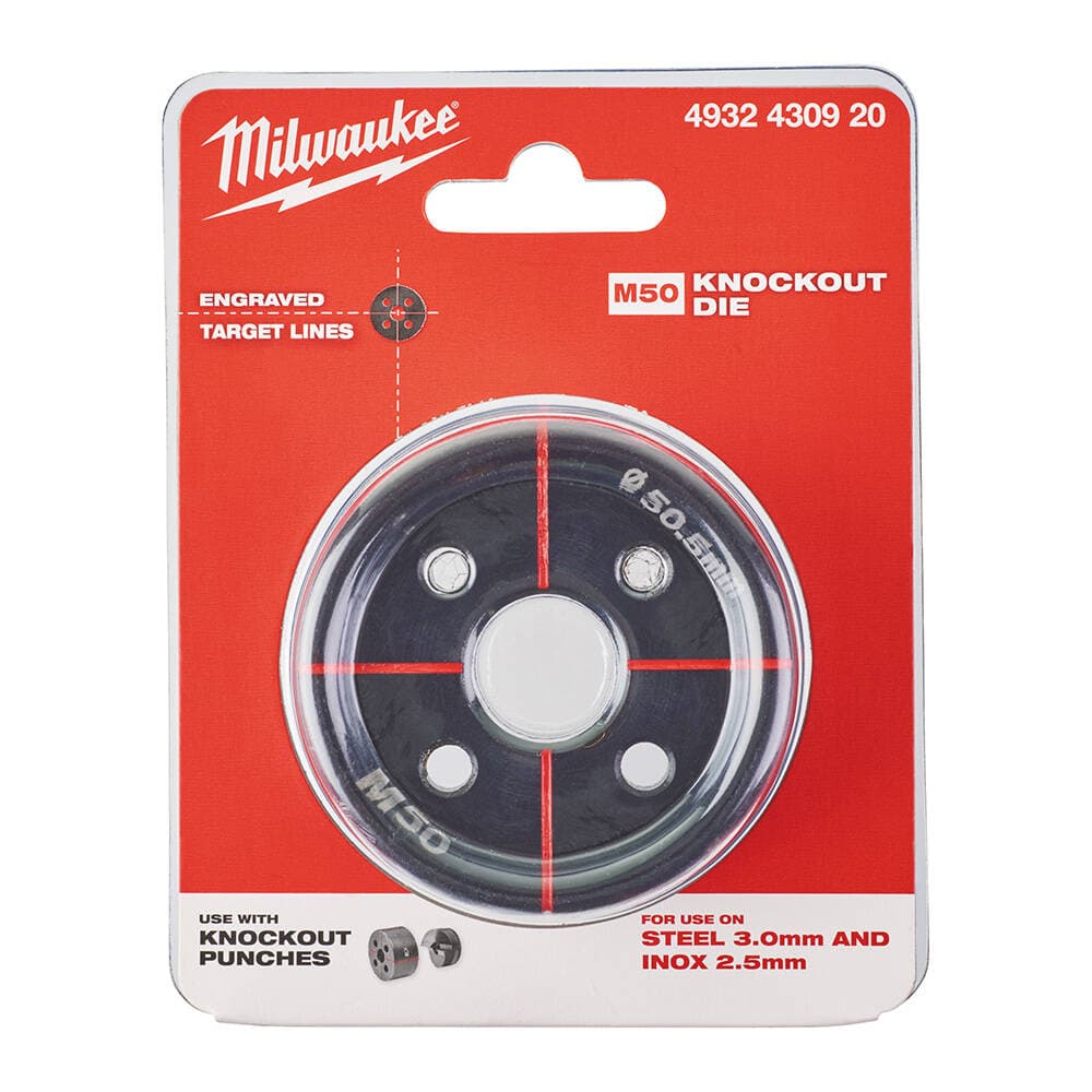 Milwaukee 50.5 mm Hydraulic Punch Die (4932430920)