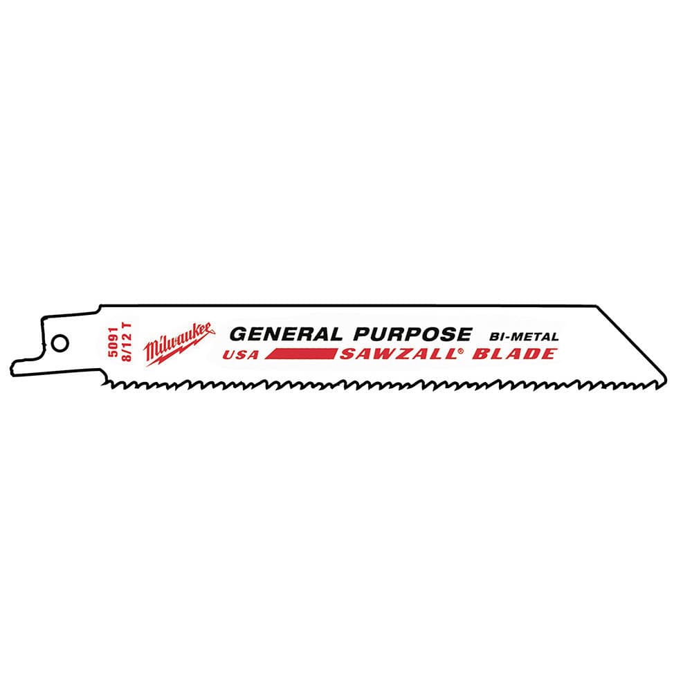 Milwaukee 150 mm Genel Amaçlı Kılıç Testere Bi-Metal