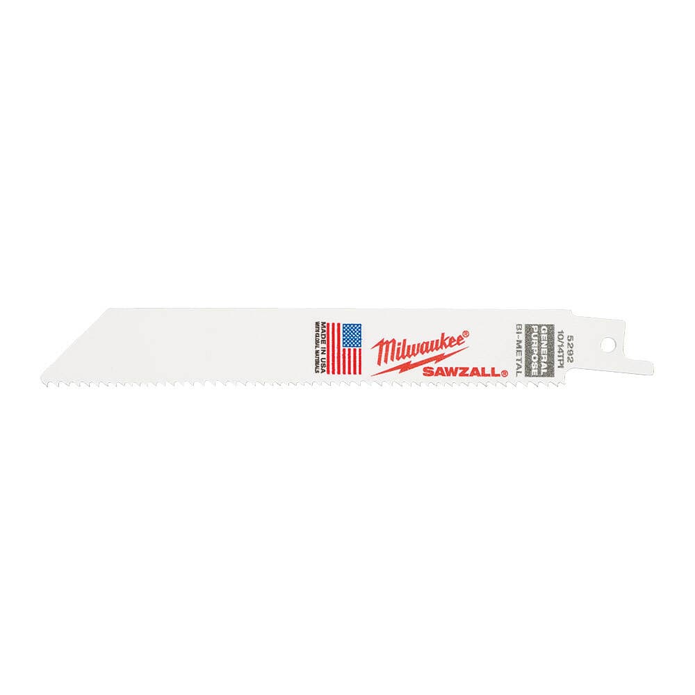 Milwaukee 150 mm Genel Amaçlı Kılıç Testere S922Vf Bi-Metal. Co - 5'li