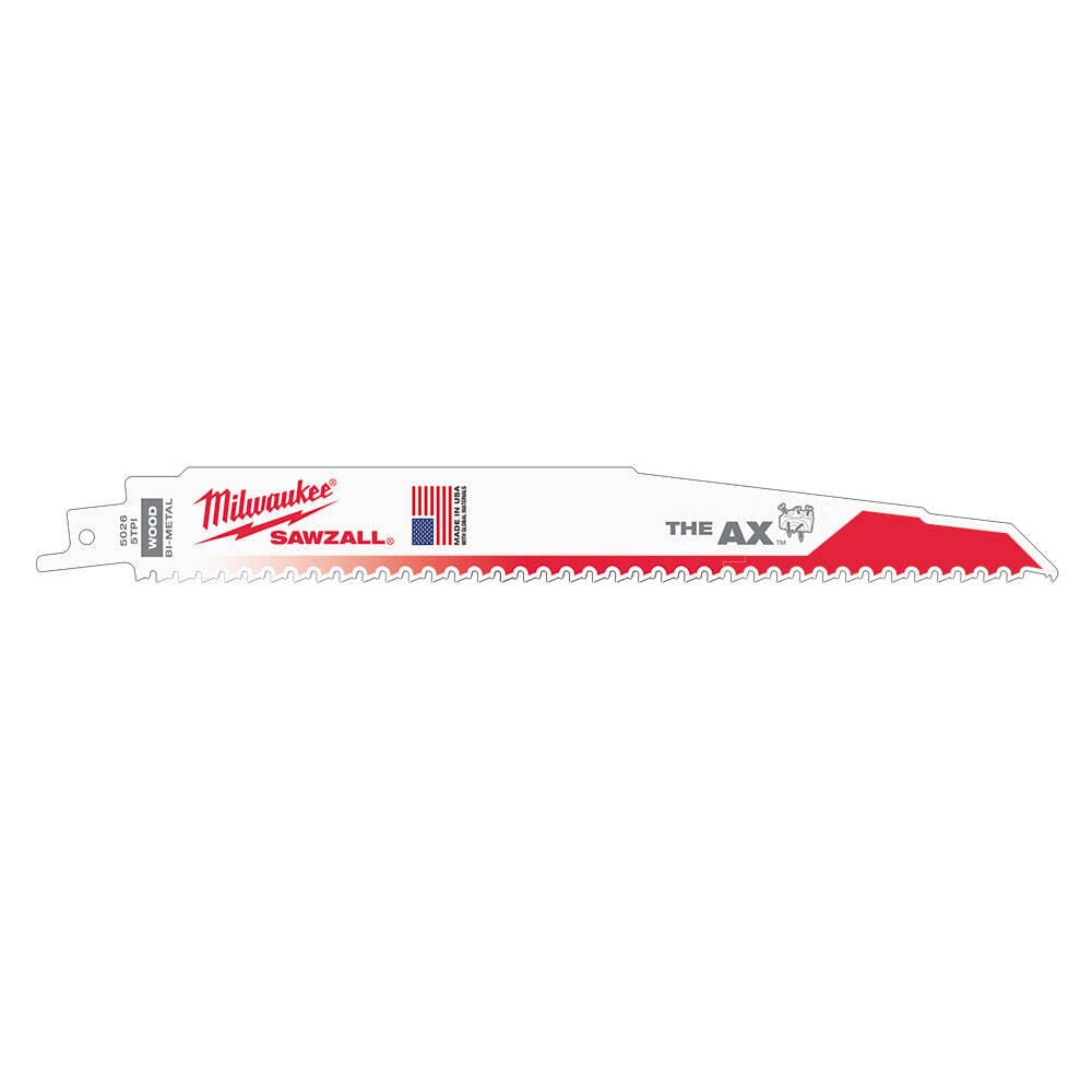 Milwaukee 230 mm Kılıç Testere Bi-Metal. Co Ahş./Alü-Pvc - 25'li