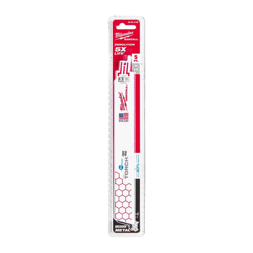 Milwaukee 230 mm Kılıç Testere Bi-Metal. Co Boru/Pr Ice Edge - 5'li (48004788)