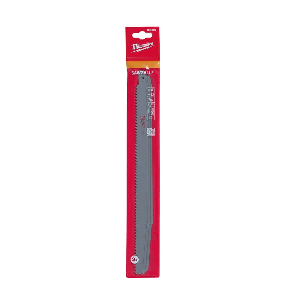 Milwaukee 300 mm Kılıç Testere (Ahşap) Hcs S1344D - 3'lü