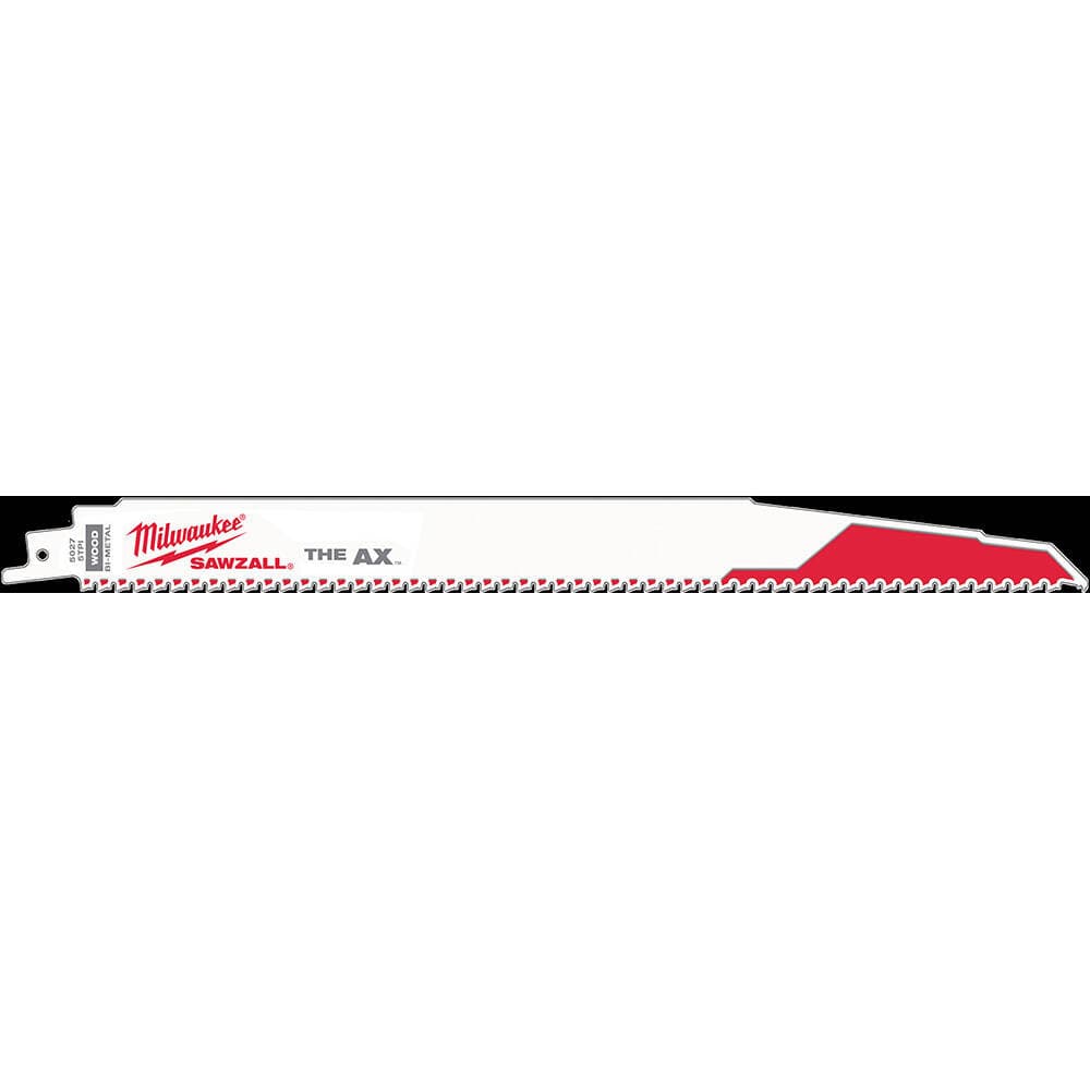 Milwaukee 300 mm Kılıç Testere Bi-Metal Ahşap / Alüminyum