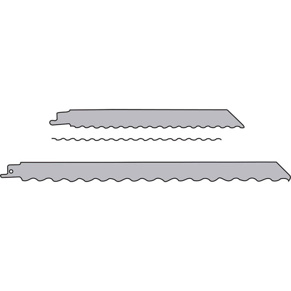Milwaukee 300 mm Kılıç Testere HCS Düz Ağız -Wave Knife