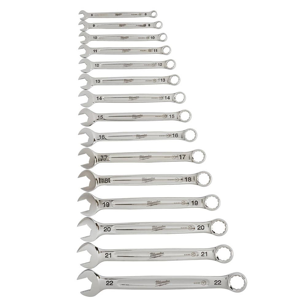 Milwaukee 15 Parça Max Bite Kombine Anahtar Seti