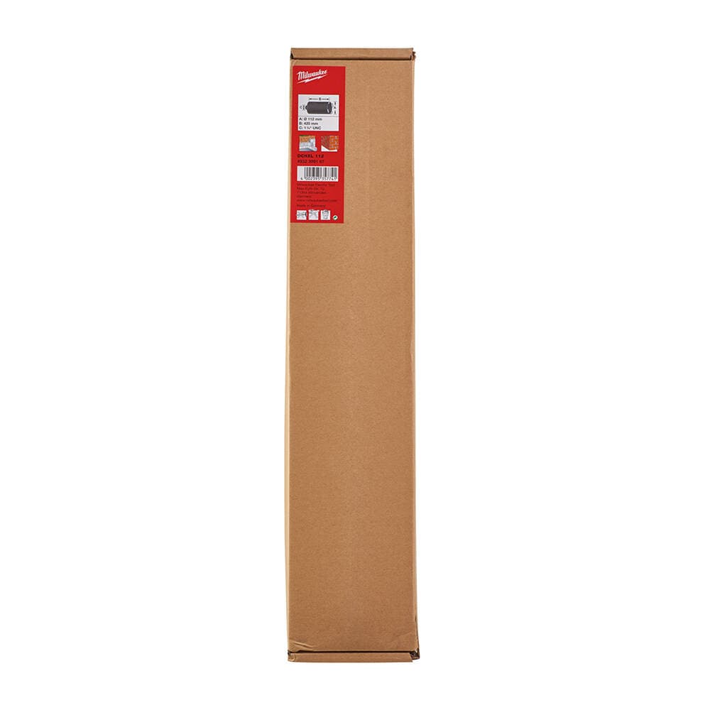 Milwaukee DCHXL 112X490 mm 1-1/4 Unc Kuru Karot Ucu