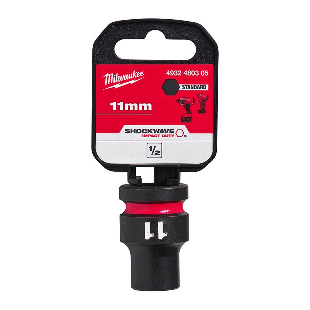 Milwaukee 11 mm Darbeli Lokma Endüstri Tip Shw 1/2 İnç Kısa (4932480305)