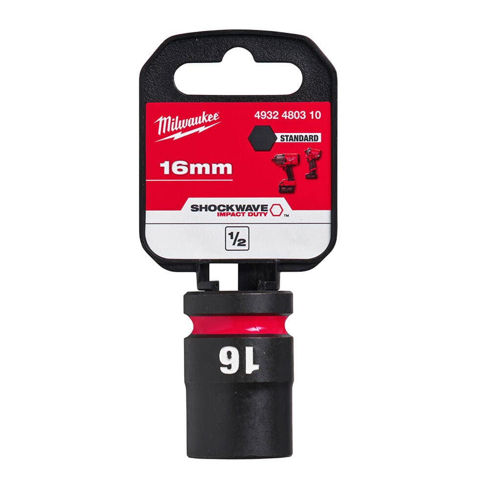 Milwaukee 16 mm Darbeli Lokma Endüstri Tip Shw 1/2 İnç Kısa (4932480310)